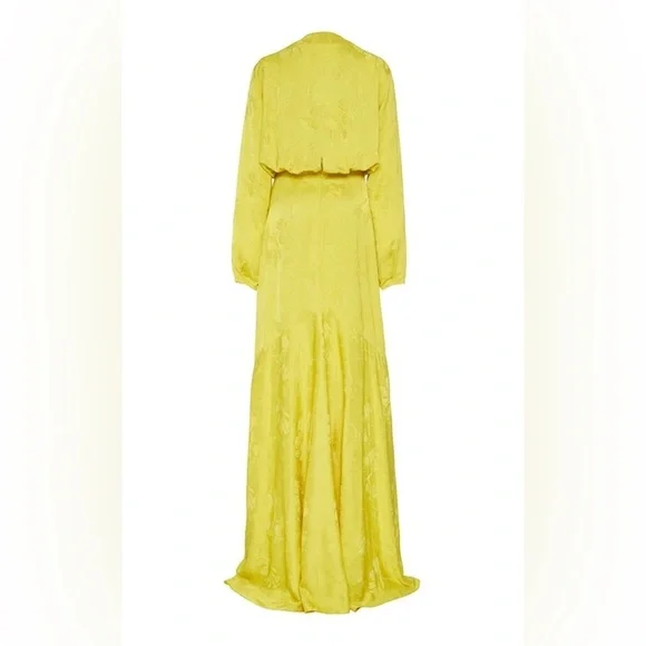 Sold! SILVIA Tcherassi Albarella V-neck Gown Size Small - Picture 5 of 13